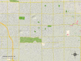 Political Map of Spring Valley  NV