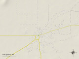 Political Map of Zuni Pueblo  NM