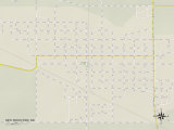 Political Map of New Rockford  ND