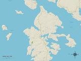 Political Map of Deer Isle  ME
