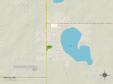 Political Map of Winsted  MN