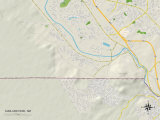 Political Map of Sunland Park  NM