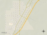 Political Map of Lovelock  NV