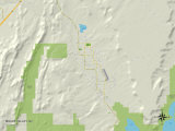 Political Map of Moapa Valley  NV
