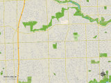 Political Map of Westland  MI