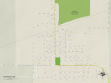 Political Map of Stanley  ND