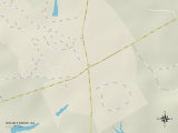 Political Map of Walnut Grove  GA
