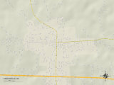 Political Map of Yadkinville  NC