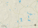 Political Map of Waterboro  ME