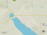 Political Map of Kenmare  ND
