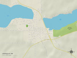 Political Map of Waterville  MN