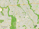 Political Map of Silver Spring  MD
