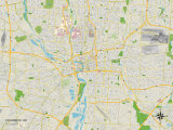 Political Map of Columbus  OH