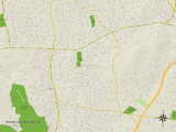 Political Map of South Huntington  NY