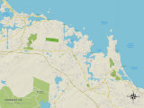 Political Map of Cohasset  MA