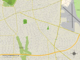 Political Map of South Farmingdale  NY