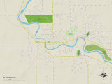 Political Map of Flushing  MI