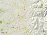 Political Map of Santa Fe  NM