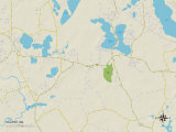 Political Map of Halifax  MA