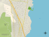 Political Map of South Nyack  NY