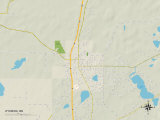 Political Map of Wyoming  MN