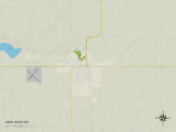 Political Map of Park River  ND
