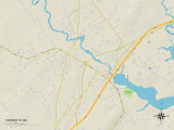 Political Map of Yarmouth  ME