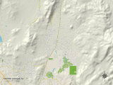 Political Map of Spanish Springs  NV