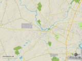 Political Map of Westbrook  ME