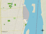Political Map of Wyandotte  MI