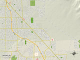 Political Map of Whitney  NV
