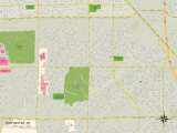 Political Map of Winchester  NV