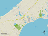 Political Map of Mattituck  NY