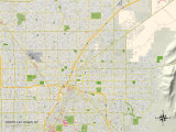 Political Map of North Las Vegas  NV