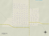 Political Map of Larimore  ND