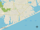 Political Map of Southampton  NY