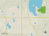 Political Map of Zimmerman  MN