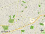 Political Map of Webster Groves  MO