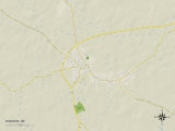 Political Map of Windsor  NC