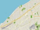 Political Map of Euclid  OH