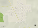 Political Map of Linton  ND