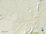 Political Map of Moapa Town  NV