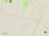 Political Map of Wellston  MO