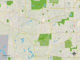 Political Map of Winfield  IL