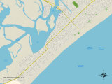 Political Map of Wildwood Crest  NJ