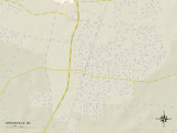 Political Map of Winterville  NC