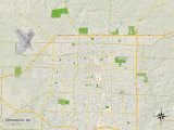 Political Map of Springfield  MO
