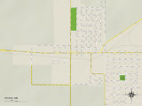 Political Map of Texico  NM
