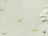 Political Map of Pahrump  NV