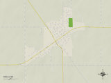 Political Map of Rolla  ND